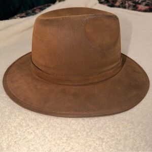 Vintage San Diego Style Suede Fedora